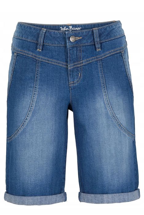 BonPrix nowe spodnie jeansowe przed kolano 36