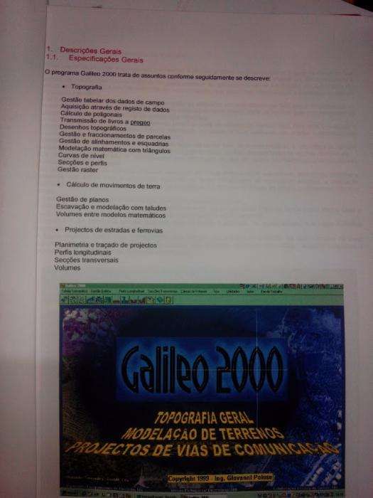 TOPOGRAFIA chave galileo 2000