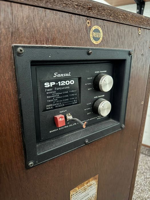 Sansui SP-1200 – kultowe kolumny vintage, Made in Japan (ok. 1975)