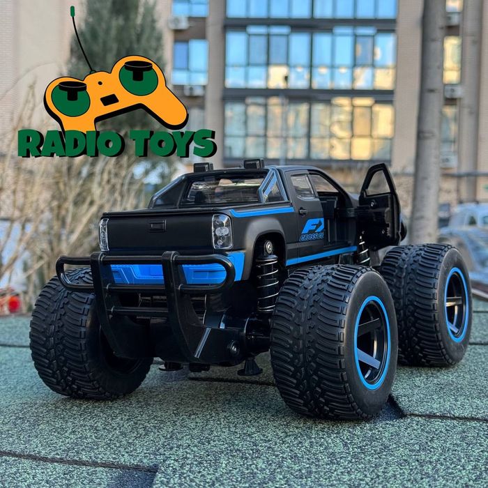 Джип на радиоуправлении Protector Monster Truck синий | Монстр-трак