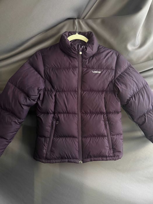Тепла дитяча куртка демісезонка WEDZE, на ріст 146
