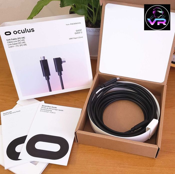 ‼️ Оригінальний кабель USA Oculus Link Cable 5m Meta Quest 3, Oculus 2