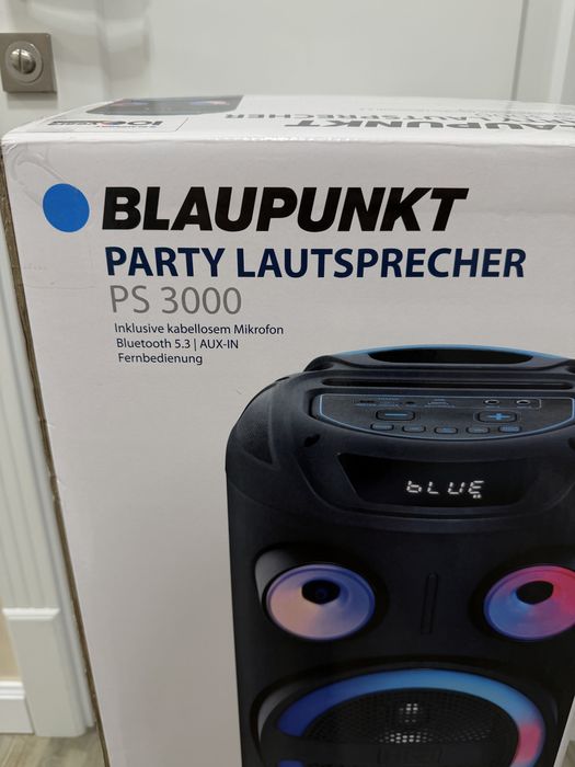 BLAUPUNKT PS300 Система караоке, блютуз колонка з RGB Led