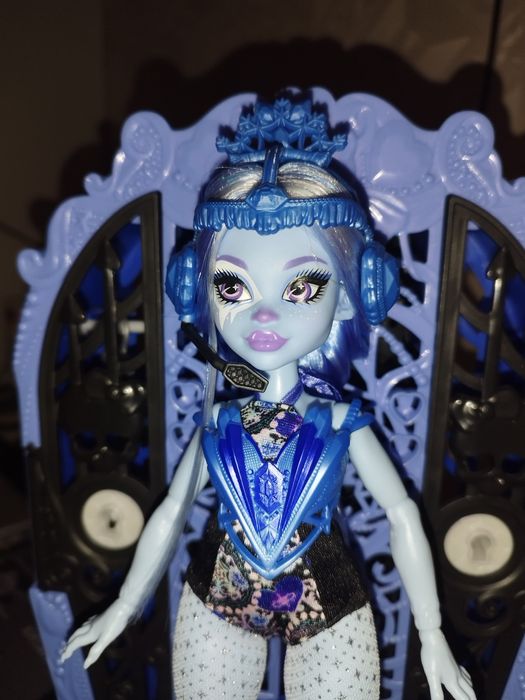 Monster high Эбби (Skultimate secret + аутфит и аксы от базовой), Монстер хай Эбби