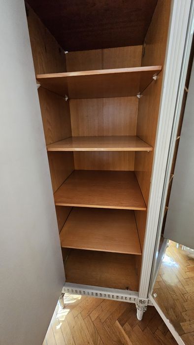 Szafa neoklasyczna  kremowa ludwik XVI prowansalskie shabby chic.