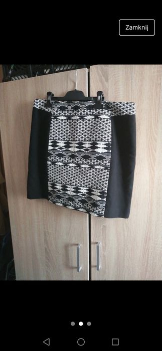 Spodniczka ze wzorem F&F r 42 etno