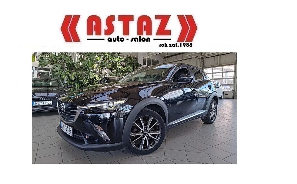 Mazda CX-3 4x4 tylko 95tys.km / AWD / bardzo zadbana / niski przebieg
