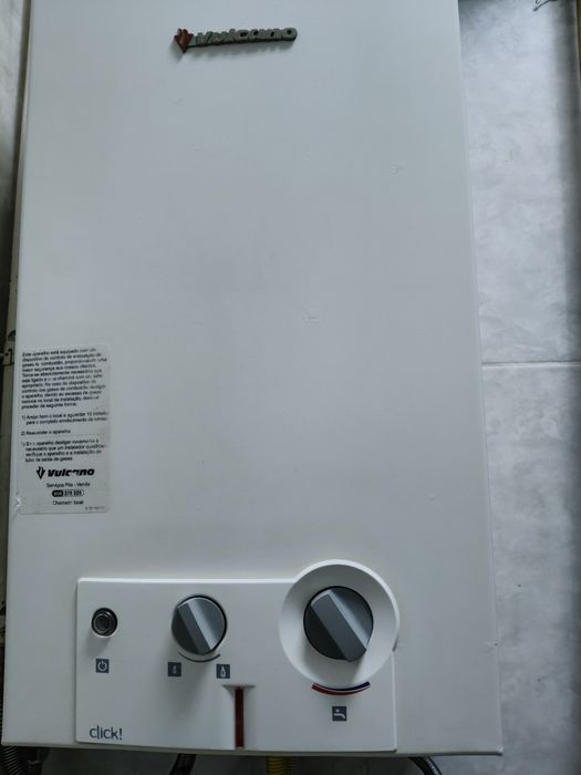 Vendo esquentador Vulcano click 11L gás de botija
