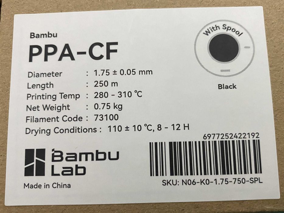 Bambu Lab PPA-CF