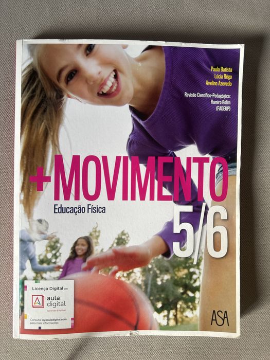 Livro escolar Educacão Física 5/6