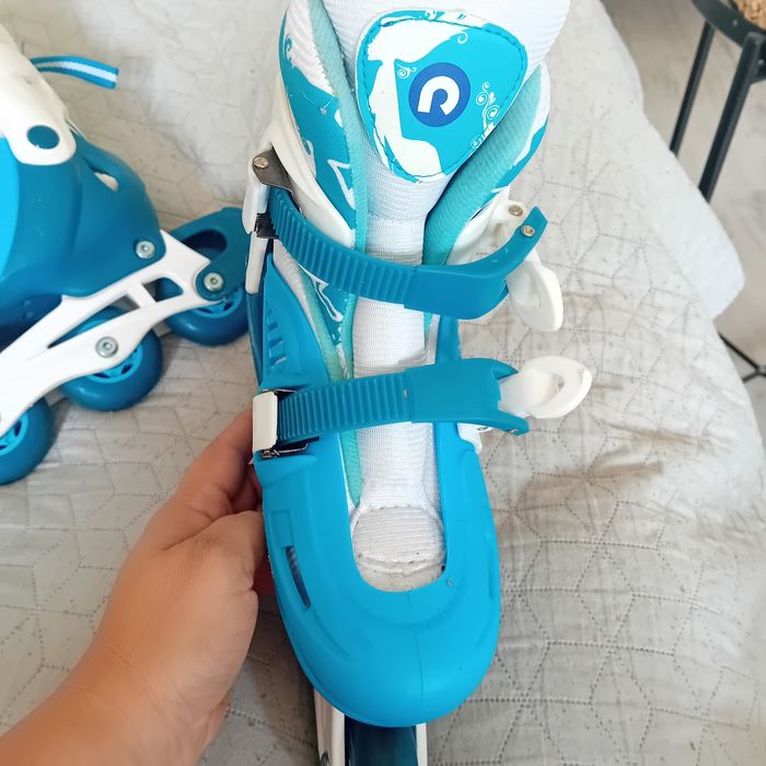 Łyżworolki 3w1 niebieskie 30-33