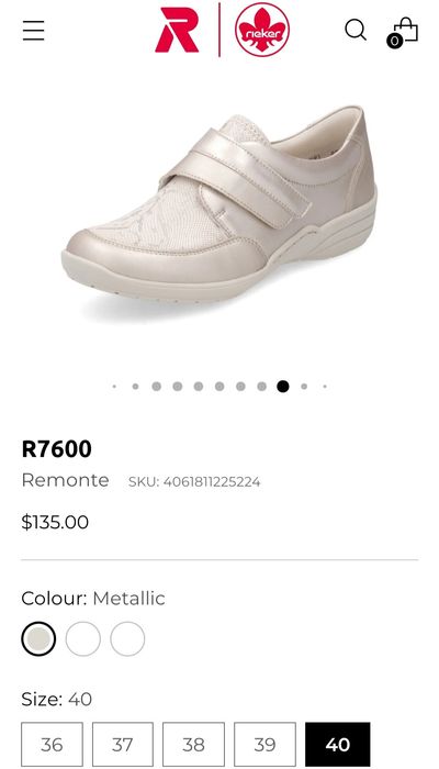 Жіночі туфлі Remonte 40 розмір