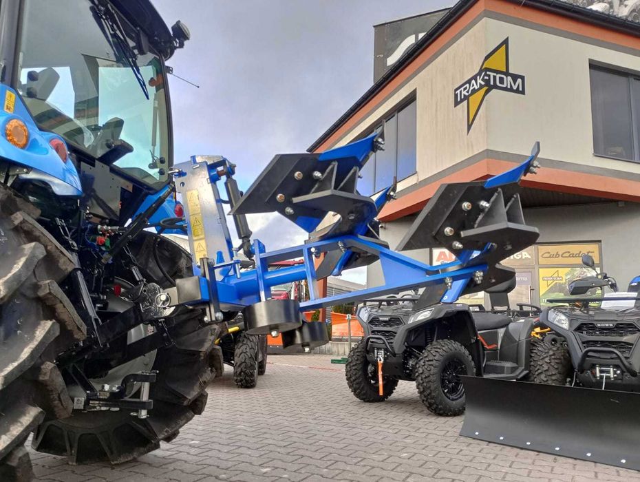 Pług obrotowy dwu skibowy hydrauliczny do Ciągnika orka glebgryzarka