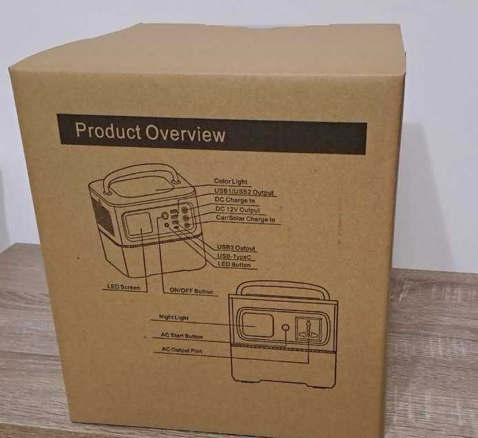 Нова зарядна станція Tig Fox T500 540Wh 150000 mAh