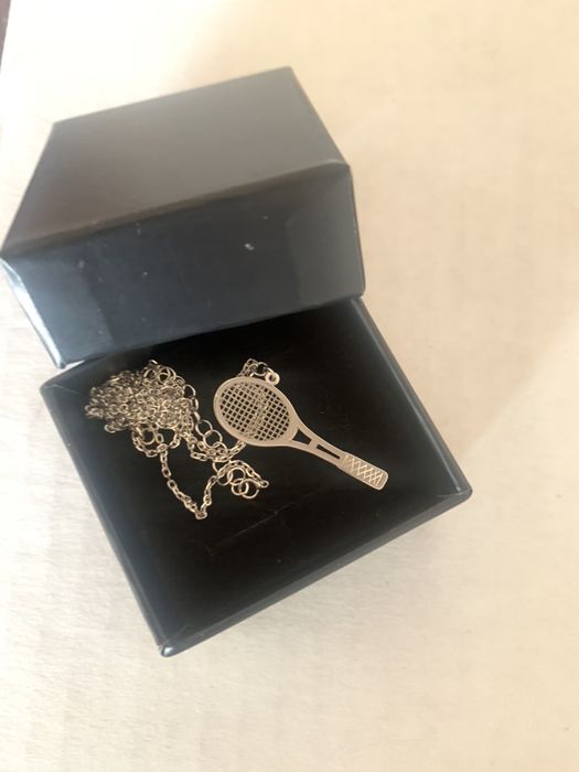 Fio senhora raquete ténis