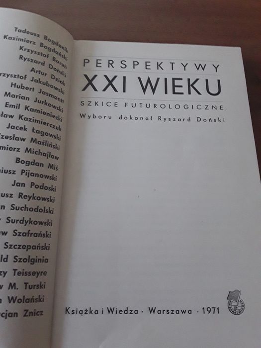 Perspektywy XXI wieku szkice futurologiczne Doński