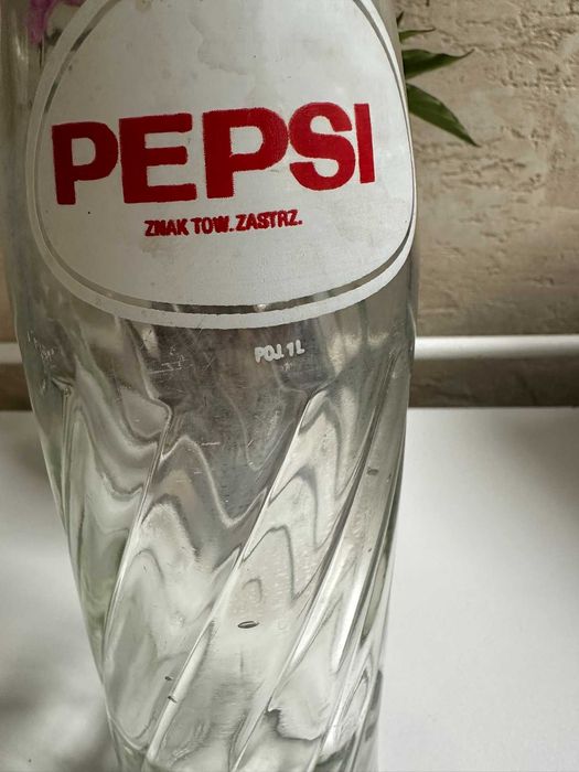 butelka Pepsi Cola 1L PRL