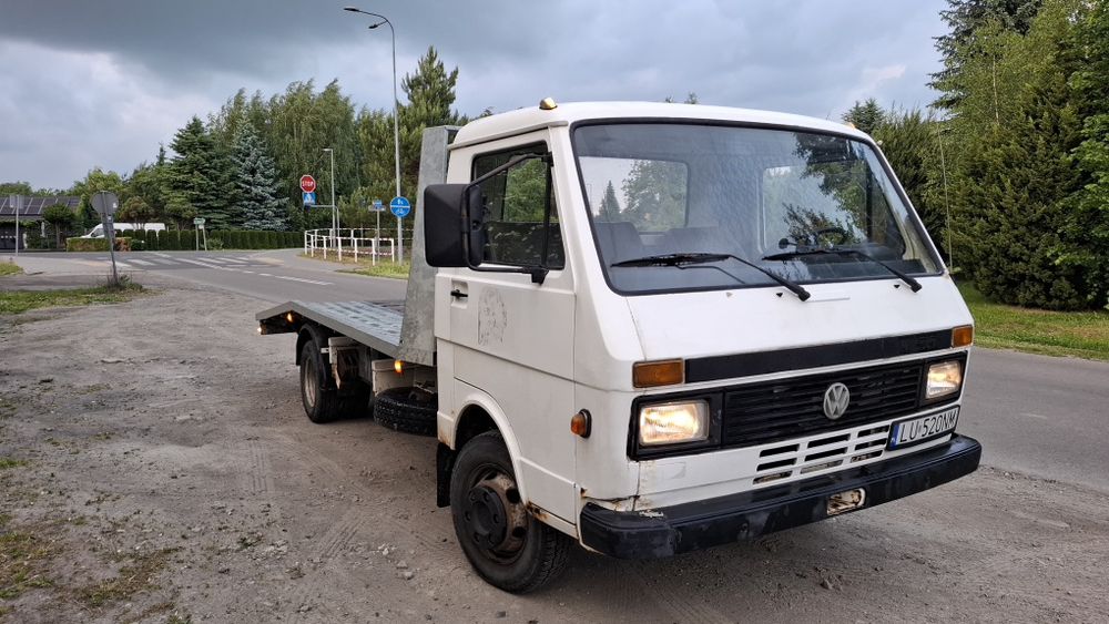 Volkswagen LT 55 DMC 3,5T Autolaweta Solidny Najazd