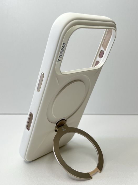 TORRAS Ostand Silicone MagSafe чохол для iPhone 17 Pro / 17 Pro Max –  підставка 360° захист камери