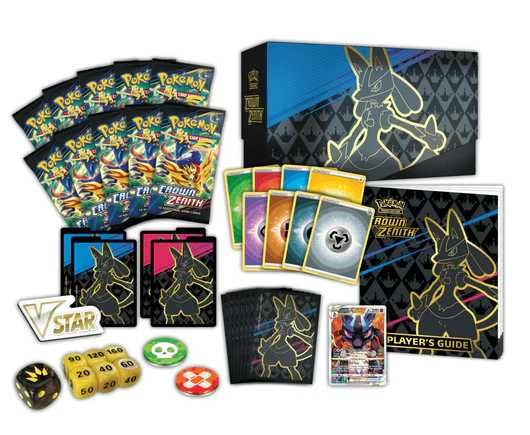 Pokemon Tcg Cenit Supremo Elite trainer box (ESPANHOL)