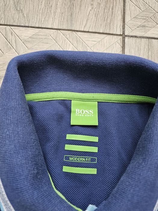 Оригінальна футболка ,поло Hugo Boss Paddy Modern Fit (Розмір XL) синя