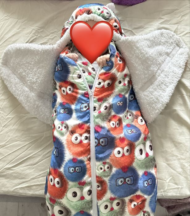 Зимовий конверт, конверт plamka