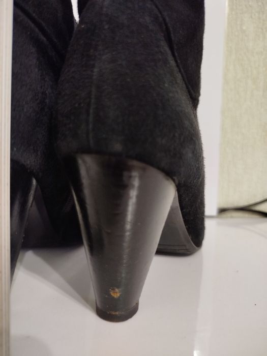 Сапоги замшевые/Carlo pazolini/весна/37р