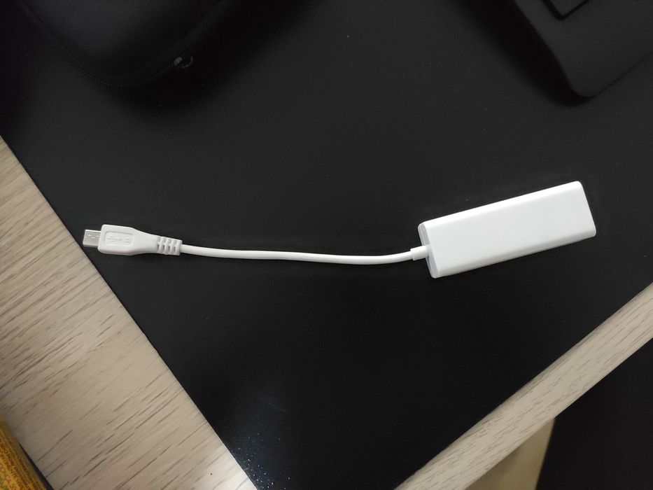 Conversor Micro-usb para cabo de rede