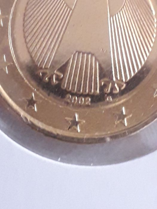 Moeda rara 1€ defeito