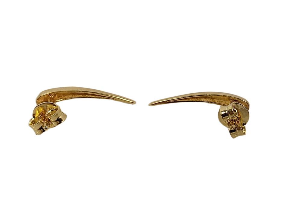 Złote kolczyki 585 1,14G SZTYFT