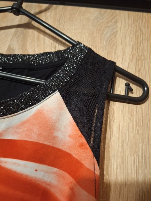 Bluzka Calvin Klein damska m błyszcząca