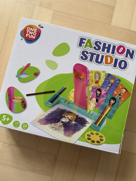 Fashion studio do rysowania moda projektowanie flamastry gratis