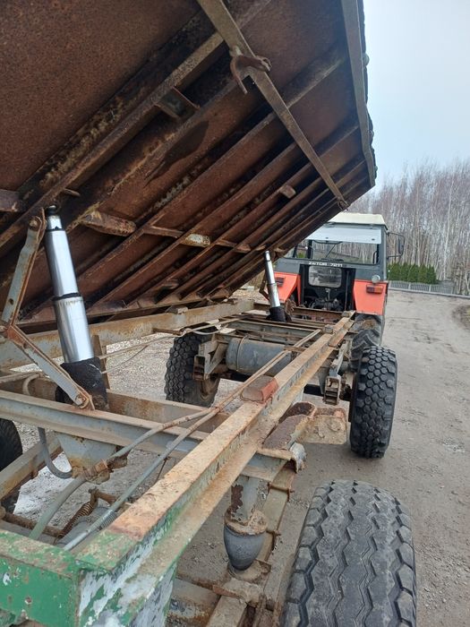 Przyczepa wywrotka ifa hw 60 hl 60.11 niemka 6 ton dokumenty