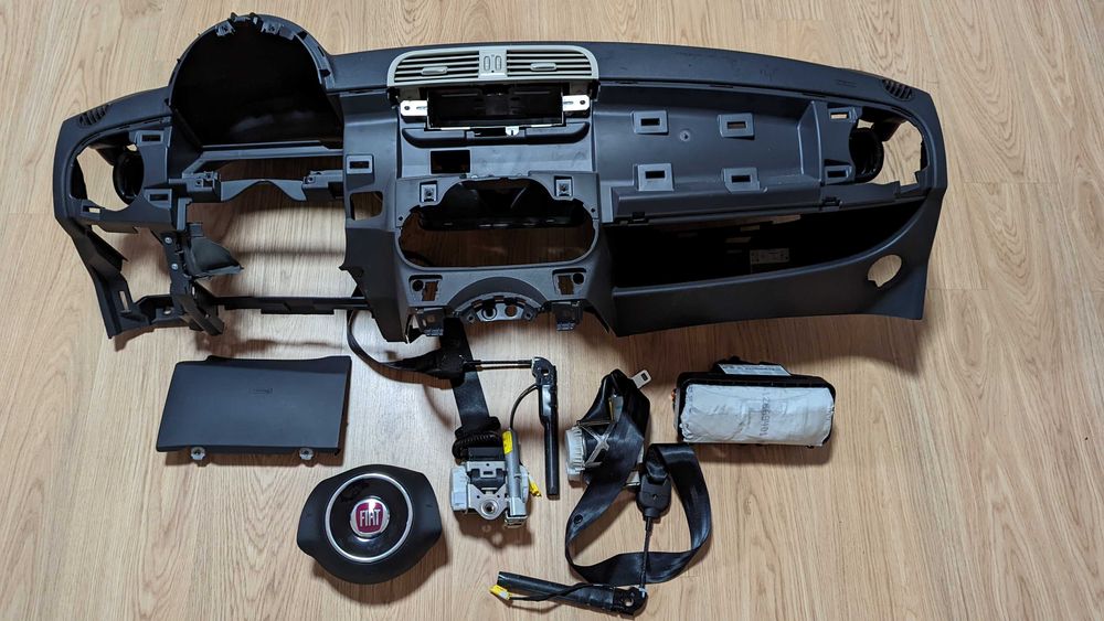 Conjunto Kit Airbags Tablier Fiat 500 de 2008/2016
