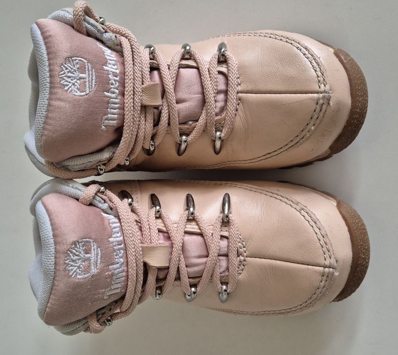 TIMBERLAND roz. 27 skóra naturalna trapery na dziewczynkę super stan