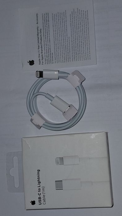 Кабель Apple USB-C to Lightning Cable 1м (MM0A3ZM/A) оригінал