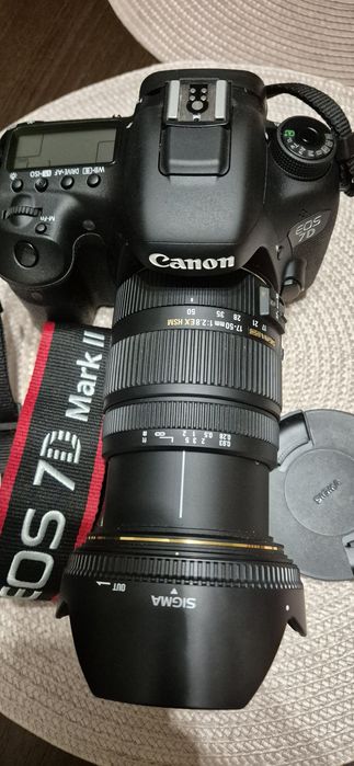 Canon 7D mark ii, Sigma DC 17-50mm f.2.8 EX HSM  2130 zdięć!! OKAZJA!