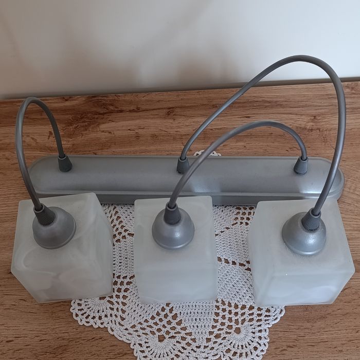 Lampa sufitowa, vintage PRL