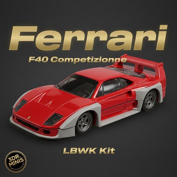 Bodykits em Resina para Customização hotwheels