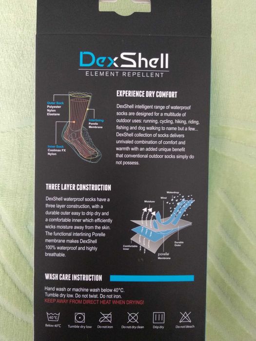 Шкарпетки DexShell S 36 38