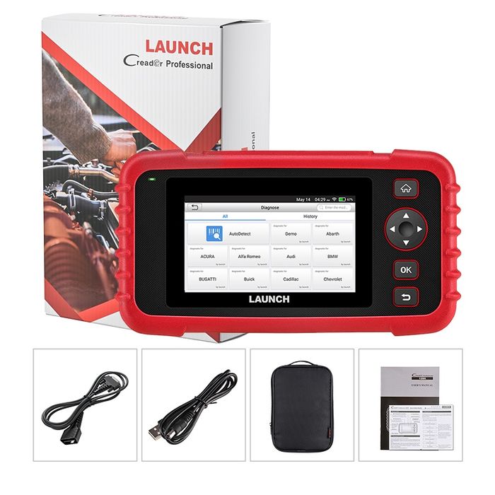 Launch CRP 129X V2 Máquina Diagnóstico Automóveis