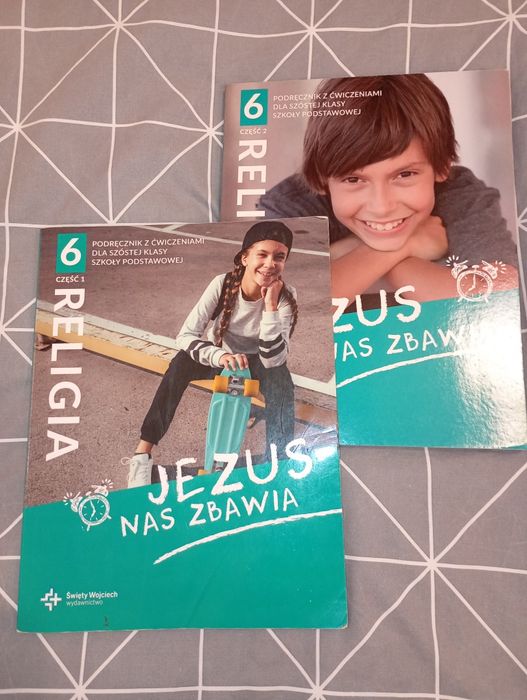 Jezus nas zbawia kl 6 cz.1 i 2 komplet czyste