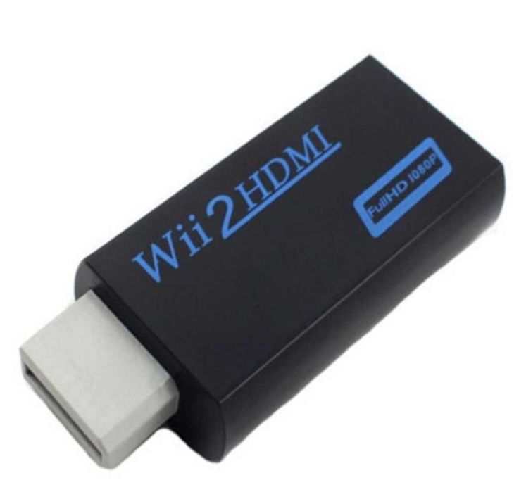 Adaptador para ligar a Nintendo Wii à TV por HDMI