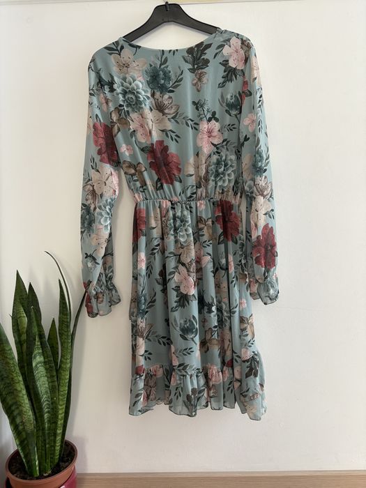 Vestido forrado, fluído [TU]