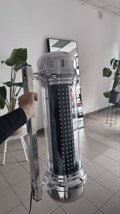 Barber pole LED