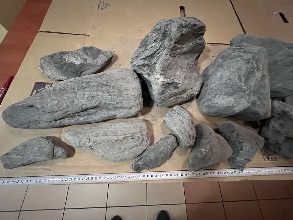 Skały do akwarium  WILD RHINO STONE 48 kg, aranżacja akwarium.