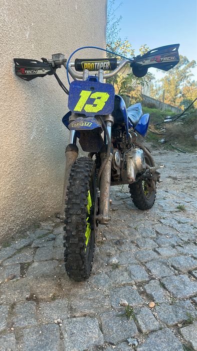 Pit bike 110cc a puxar mesmo bem