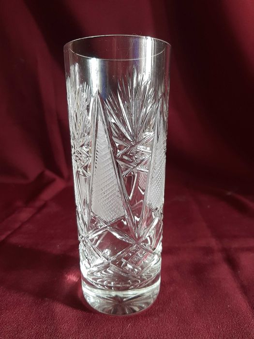 Ваза кришталева, висота 20 см