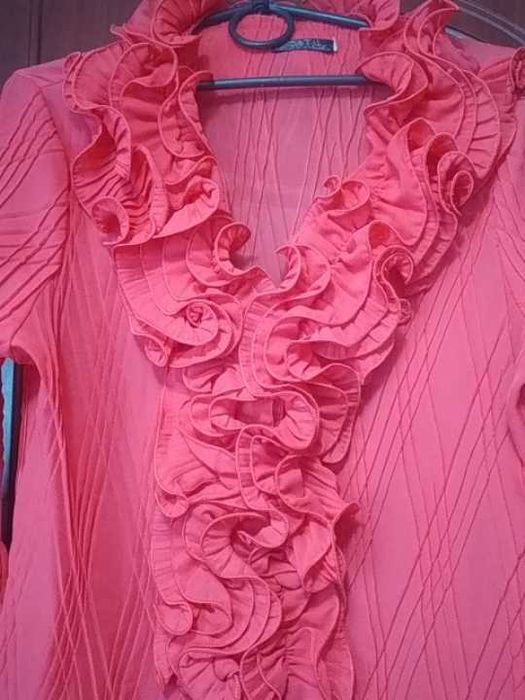 Блузи літні жабо.