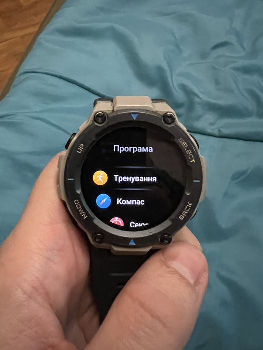 Смарт-годинник Amazfit T-Rex Pro Desert Grey